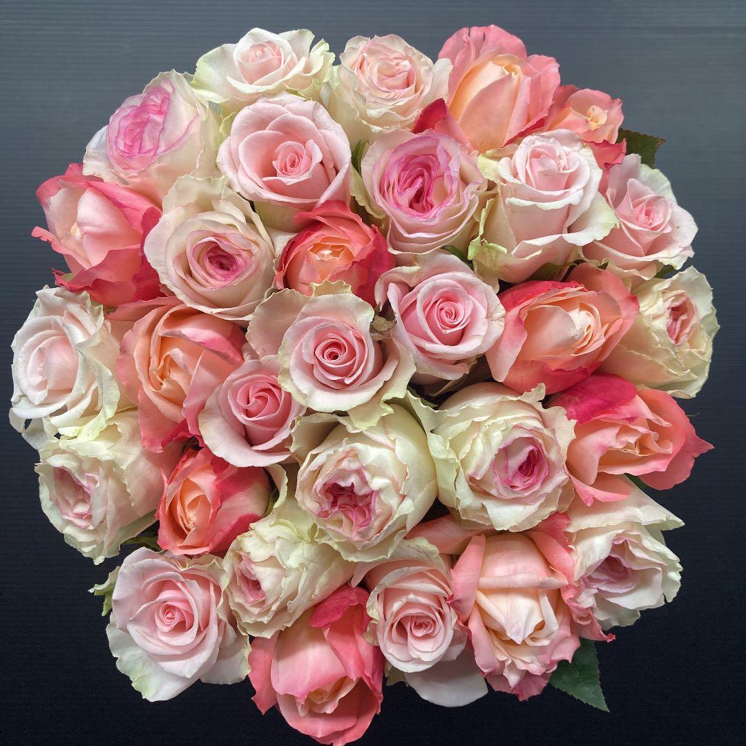 start　13日発　ラッピング＆メッセージ　アレンジ30＆ユーカリ10本