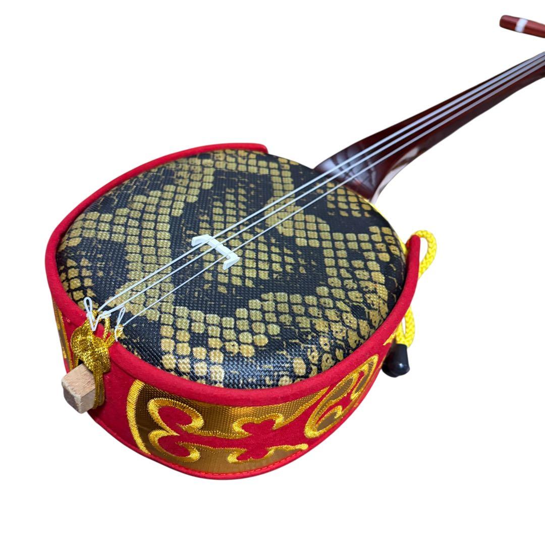 沖縄 三線 人工皮 合皮 琉球 弦楽器