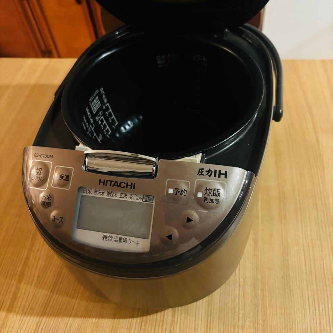 HITACHI 日立 炊飯器 圧力IH式炊飯器 圧力IH炊飯器 RZ-G10DM