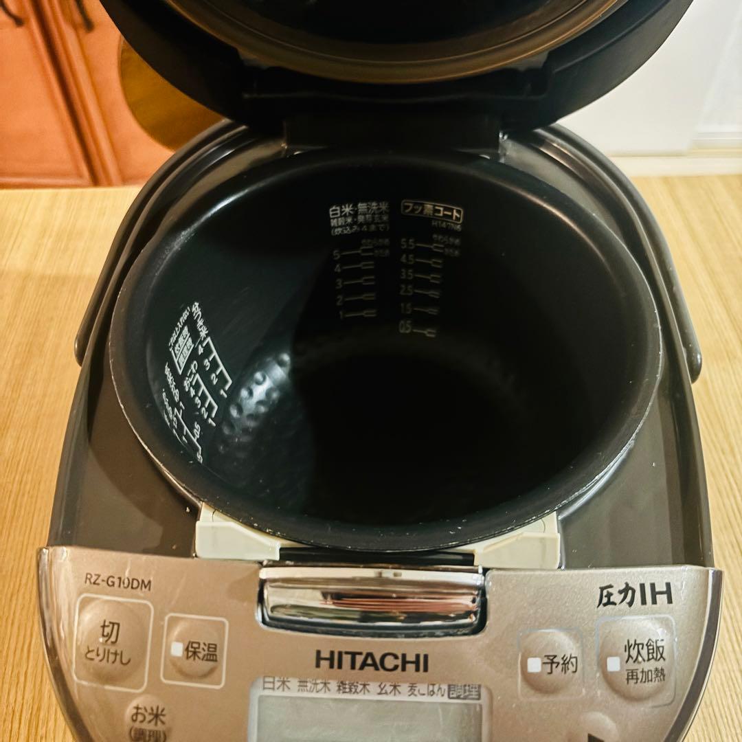 HITACHI 日立 炊飯器 圧力IH式炊飯器 圧力IH炊飯器 RZ-G10DM