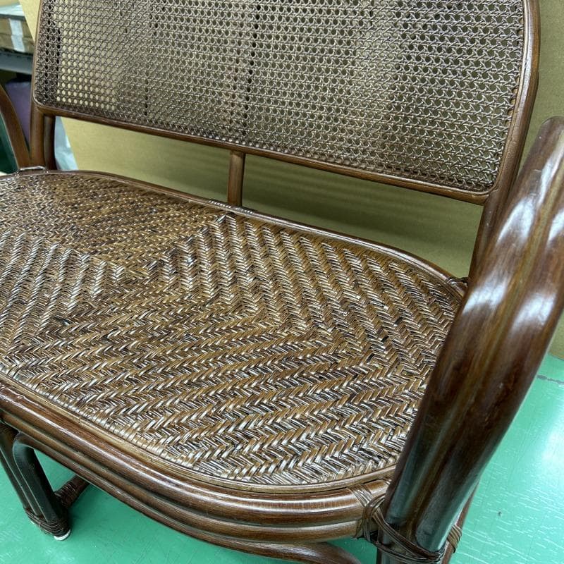 【新品】☆天然ラタン2Pカウチソファー☆