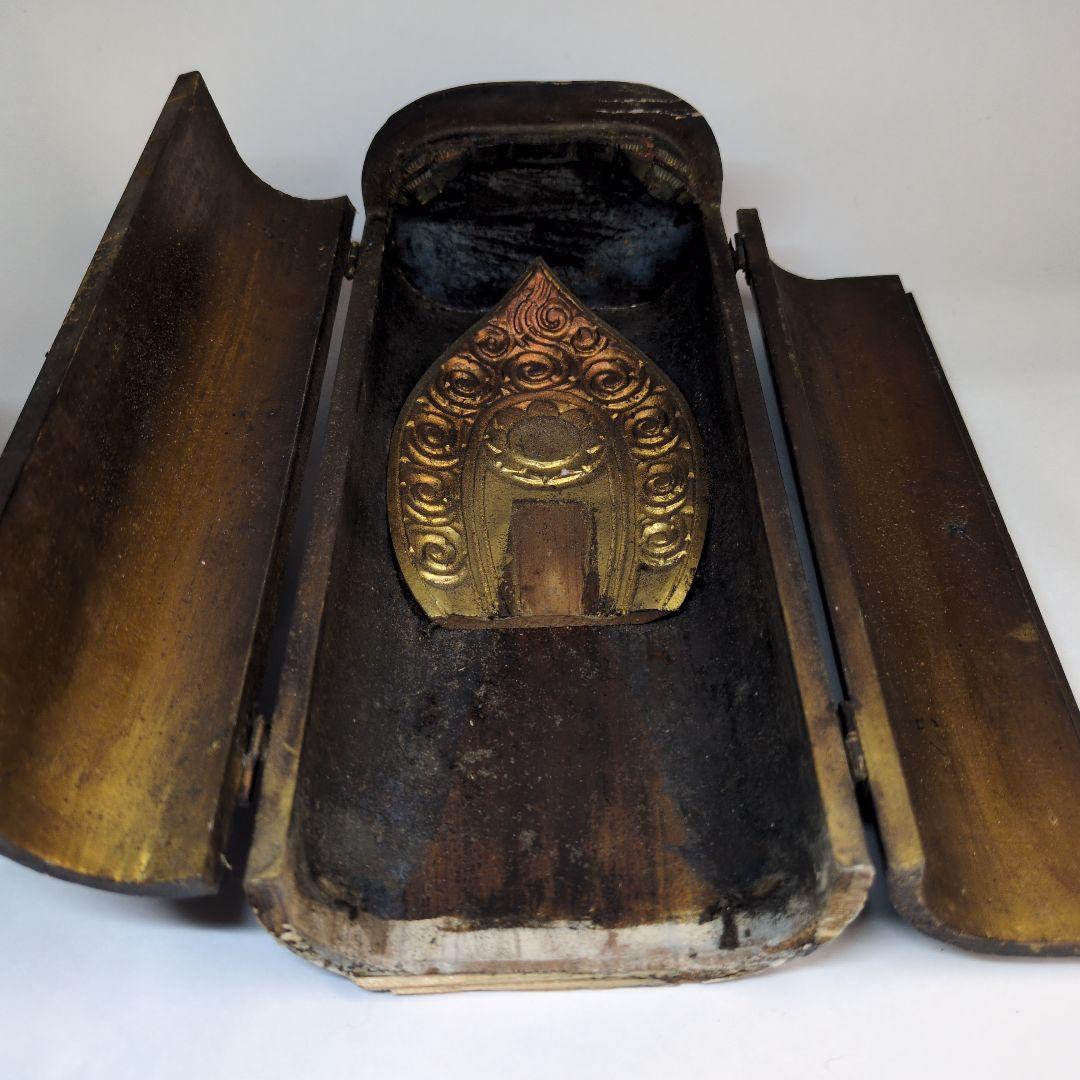 骨董　仏像　木彫　観音菩薩坐像　大日如来　仏教美術　古玩