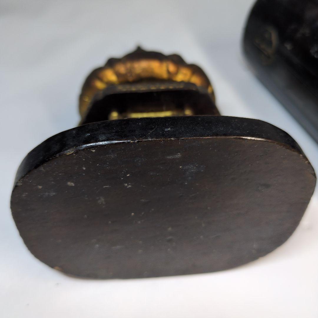 骨董　仏像　木彫　観音菩薩坐像　大日如来　仏教美術　古玩