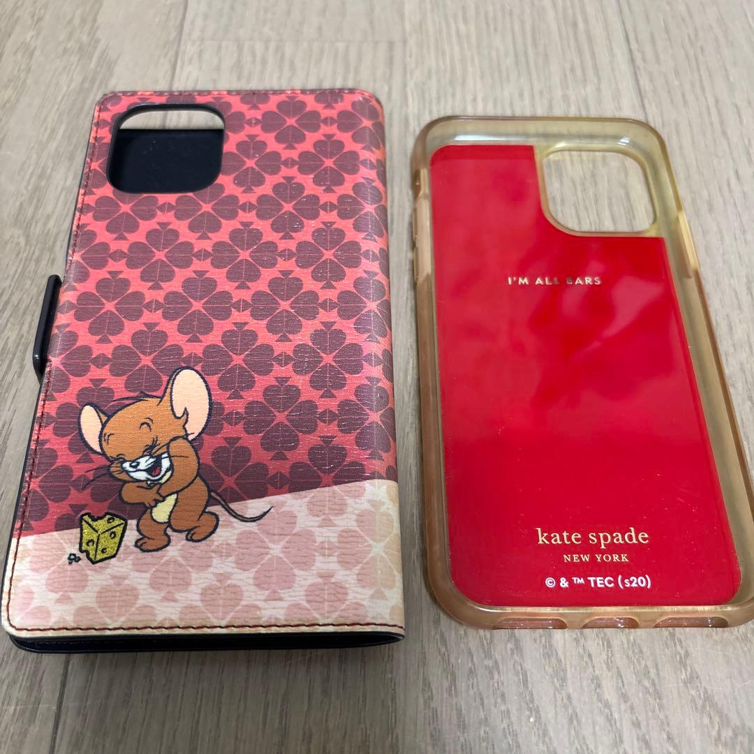 kate spade トムとジェリー 手帳型ケース