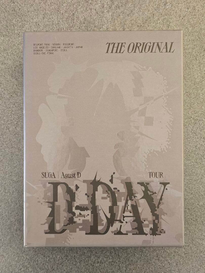 アイドル BTS SUGA AgustD D-DAY TOUR THE ORIGINAL