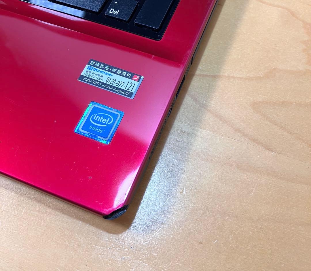 ノートパソコン 高性能　SSD128/メモリ8/カメラ/オフィス付