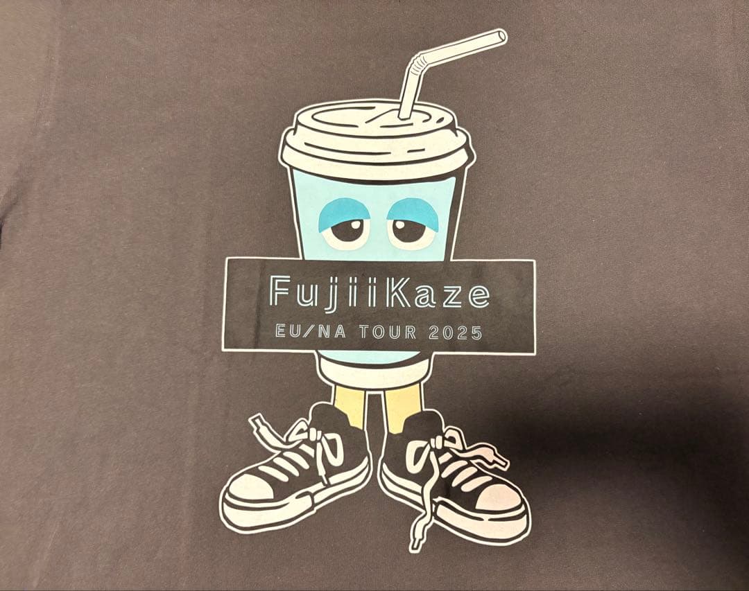 藤井風 ドリンクTシャツ Lサイズ