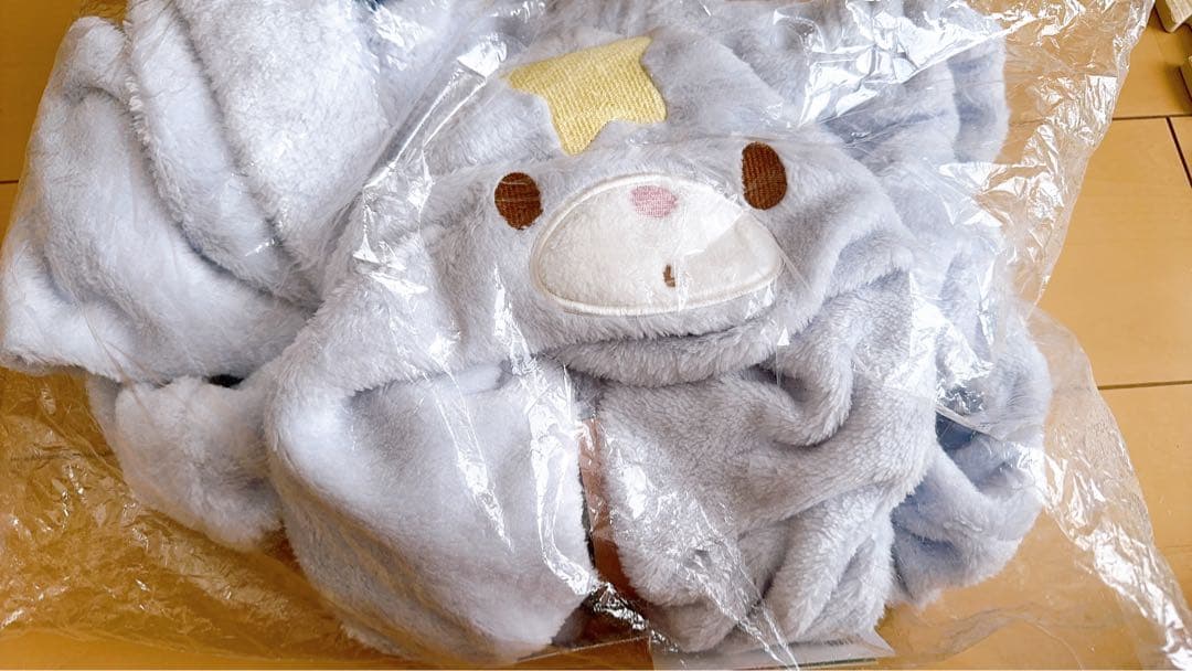 パフポフ リトルツインスターズ キキララ M パーカー パジャマ 部屋着 服