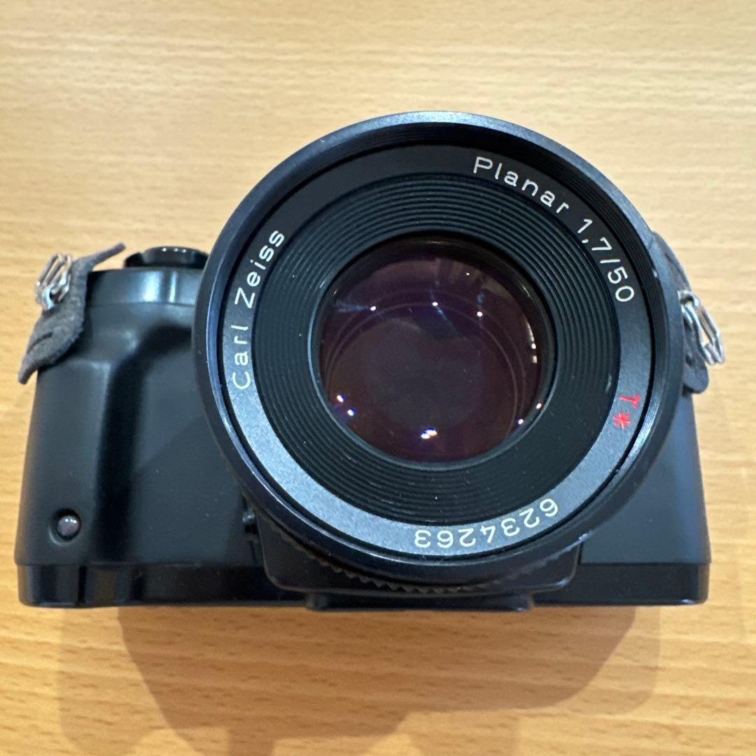 CONTAX Aria carlzeiss50mm F1.7+フィルム3本