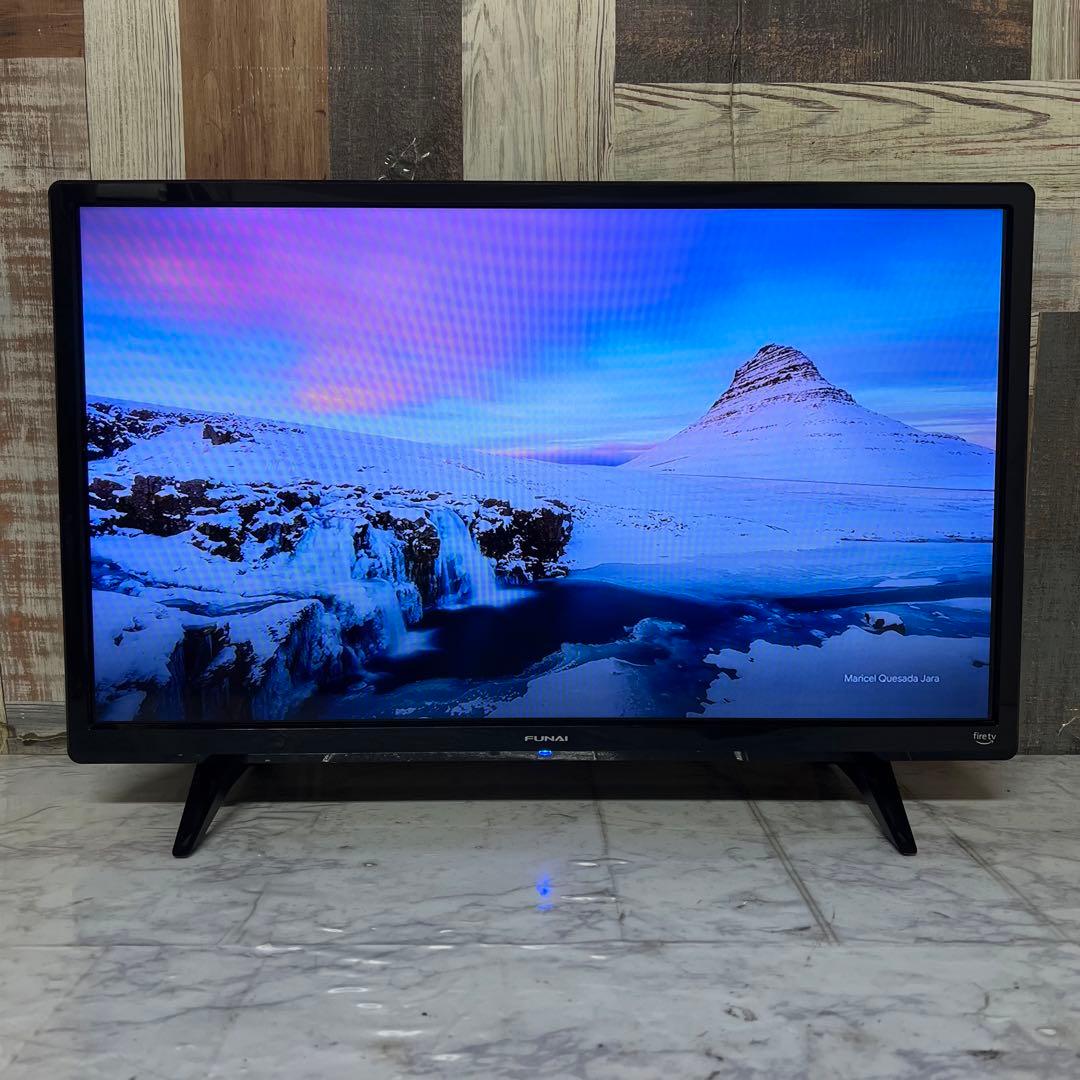 即日受渡❣️全国送料込半年前購入Funai 液晶テレビ24V 動画配信満載