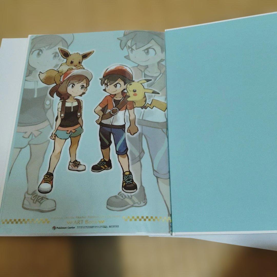 ポケモン　アートブック　Let's Goピカチュウ・イーブイ