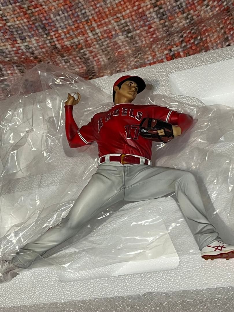 大谷翔平 プレミアムフィギュア 「投」 エンゼルス リアルパーフェクトフィギュア