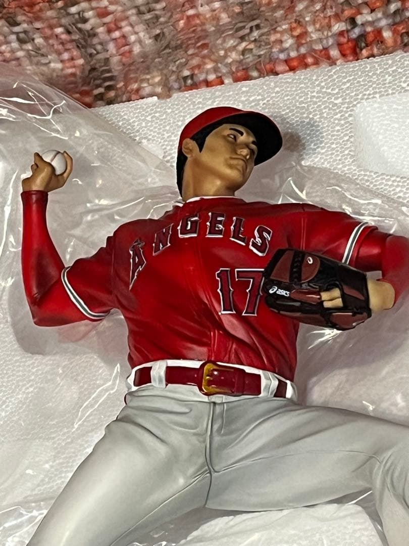 大谷翔平 プレミアムフィギュア 「投」 エンゼルス リアルパーフェクトフィギュア