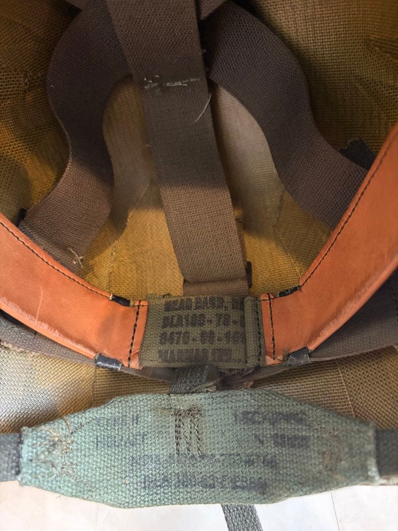 実物　米軍憲兵隊(MP)ヘルメット　オリジナルペイント