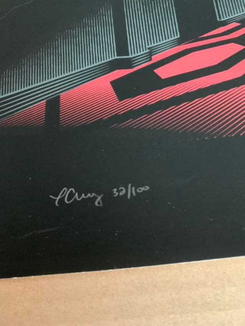 【入手困難早い者勝ち】映画 シャイニング シルクスクリーン作品アートポスター