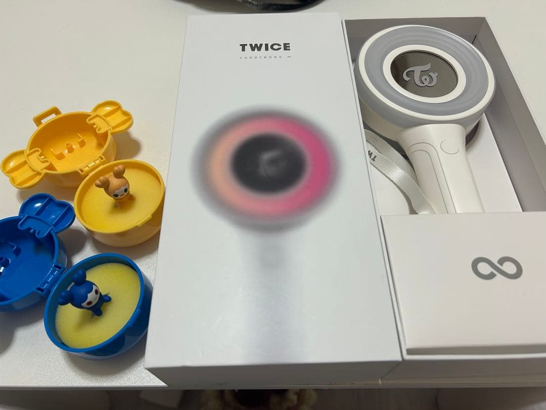 TWICE ペンライト ジヒョ & ツウィ 指輪付き 価格相談可能