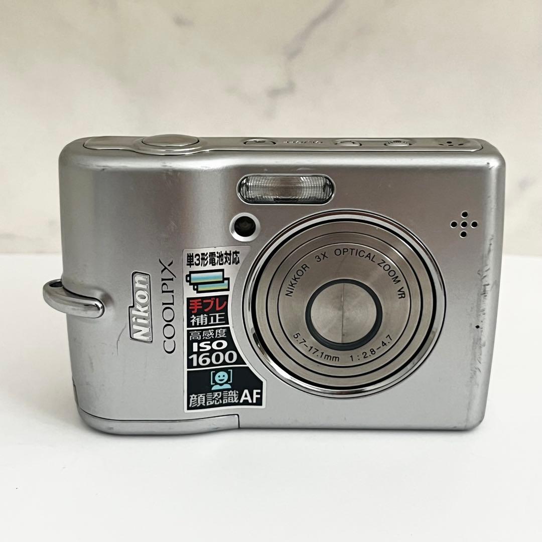Nikon ニコン COOLPIX L12 シルバー 単3電池 平成 レトロ