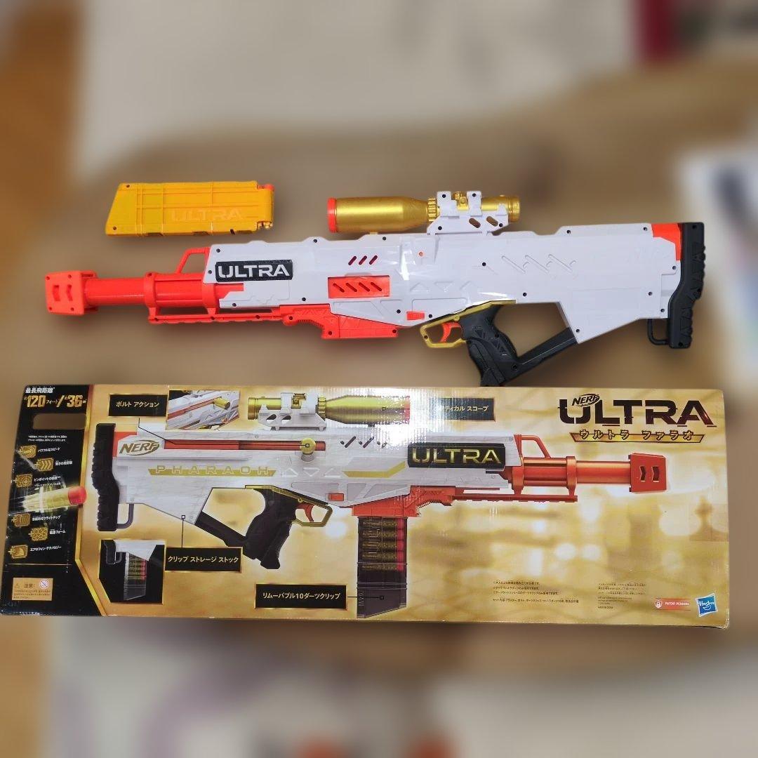 NERF ULTRA ファラオトイガン 8個の弾付き