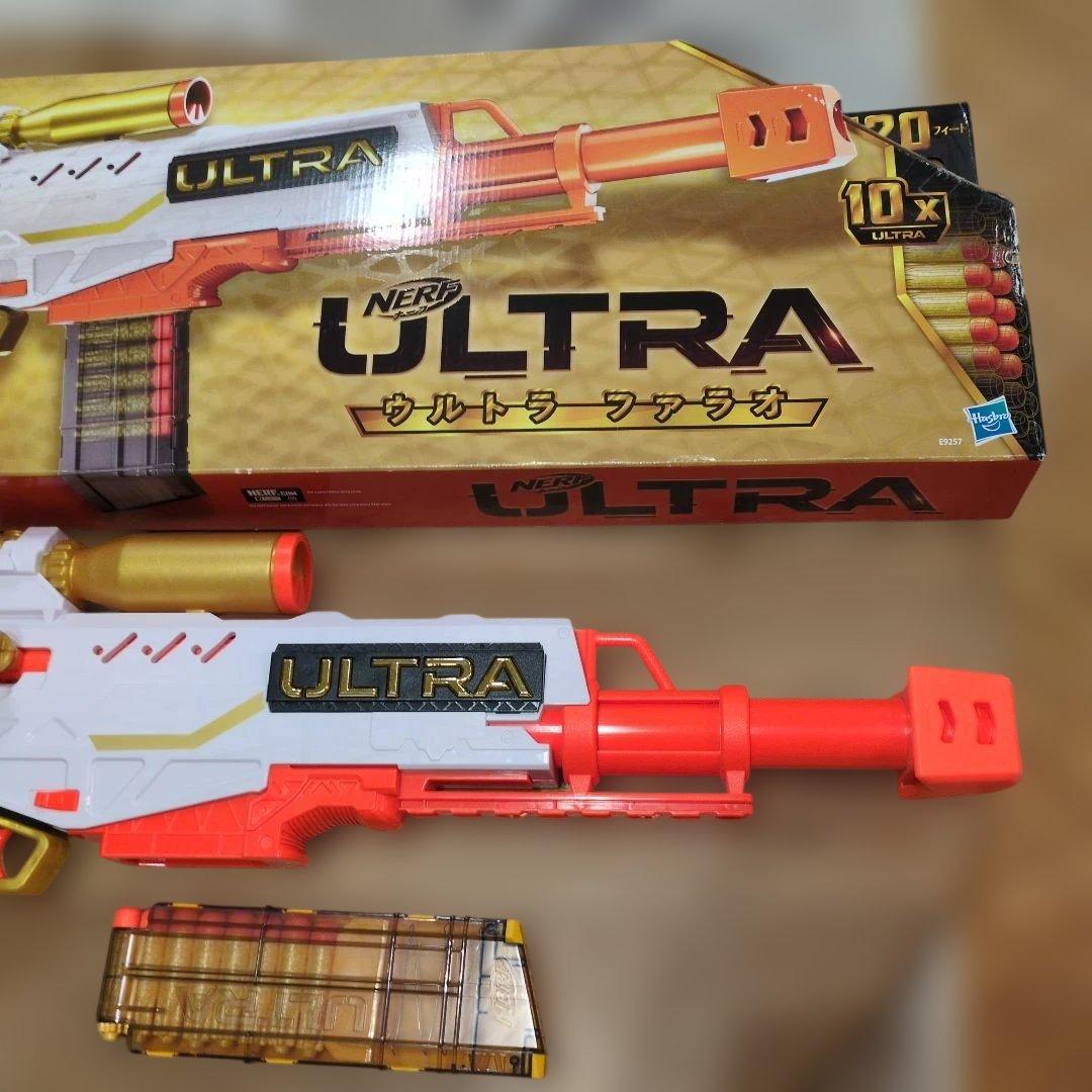 NERF ULTRA ファラオトイガン 8個の弾付き