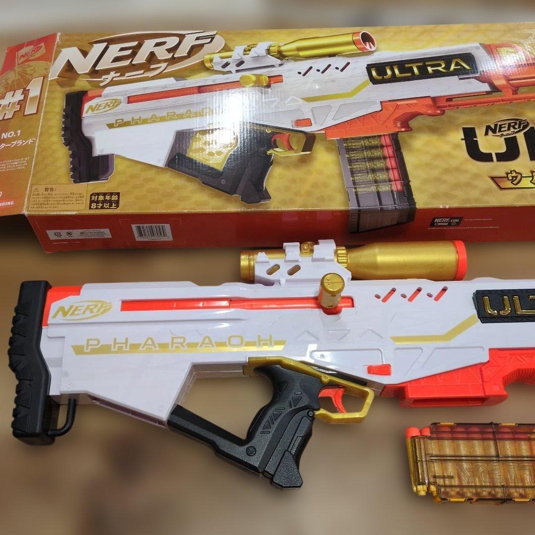 NERF ULTRA ファラオトイガン 8個の弾付き