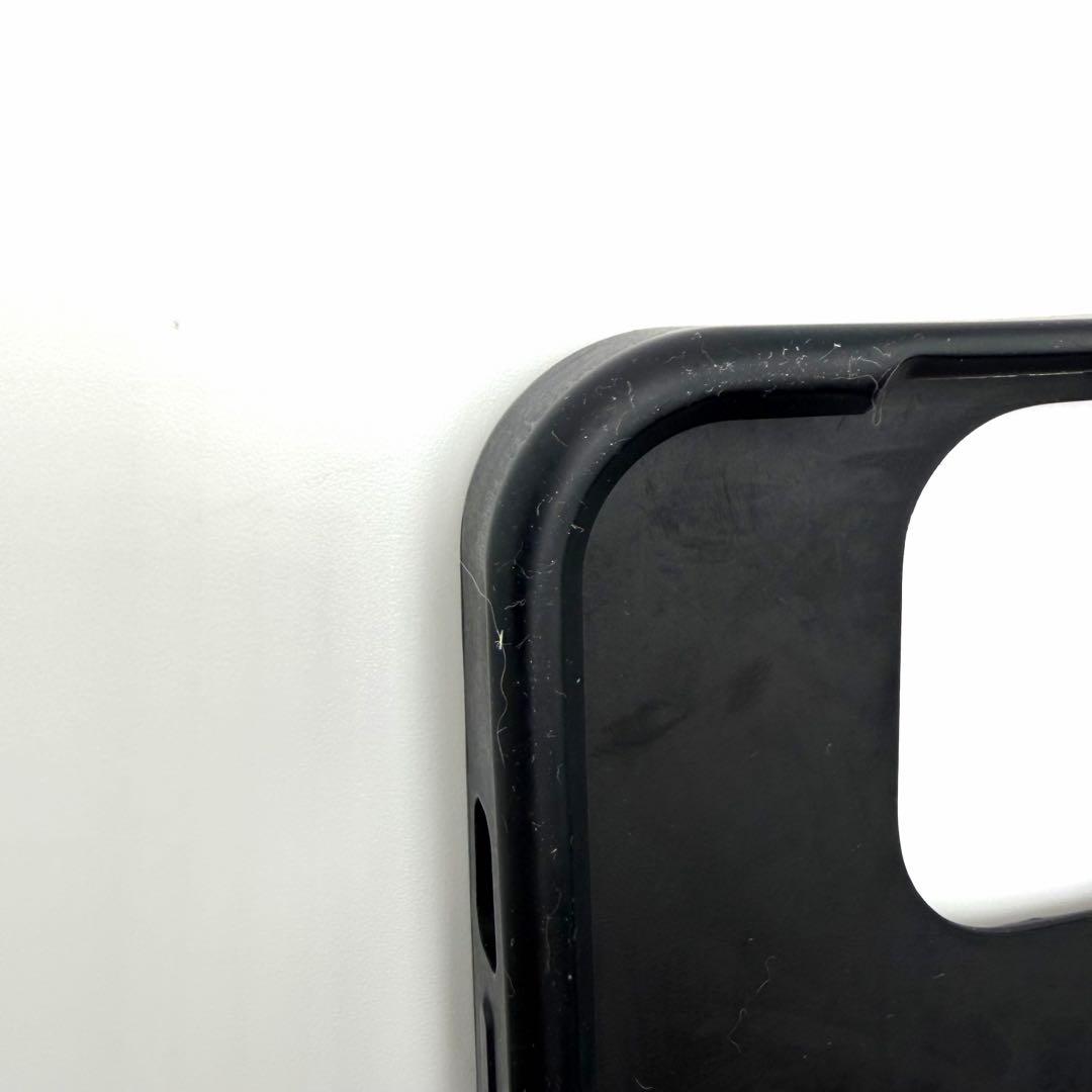 ボッテガヴェネタ　シリコン　iPhoneケース　14Pro ストラップ　ブラック