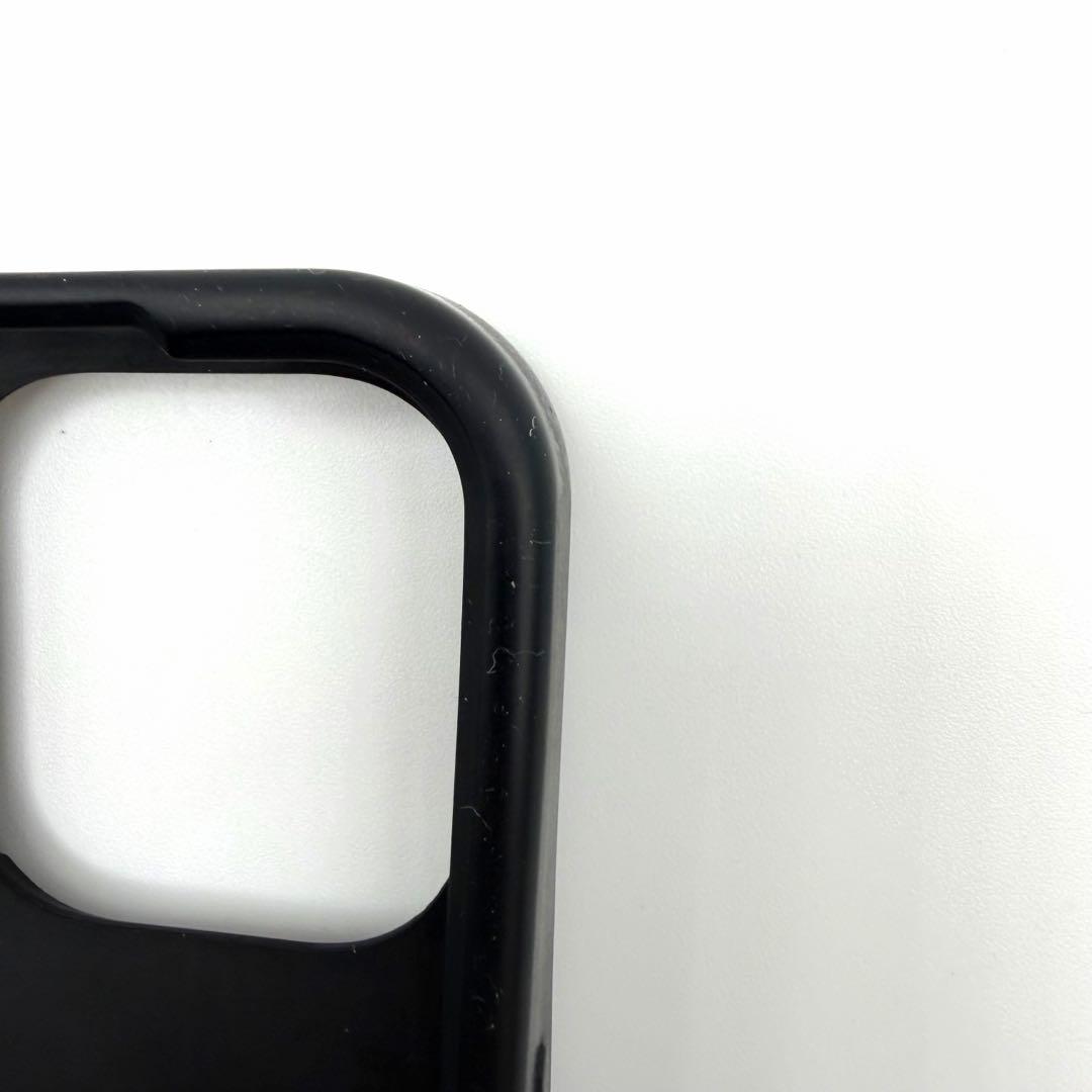 ボッテガヴェネタ　シリコン　iPhoneケース　14Pro ストラップ　ブラック