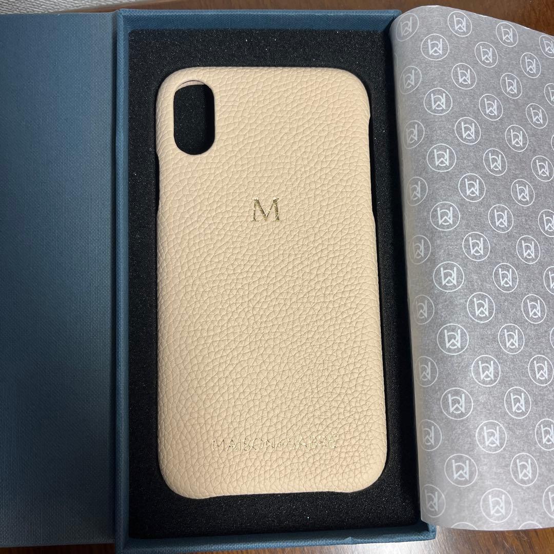 【新品未使用】MAISON des SABRÉ iPhoneXS/X用ケース