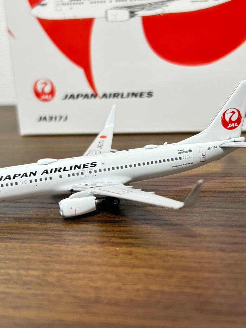 【通常塗装】JAL 日本航空 737-800 JA317J ph 1/400