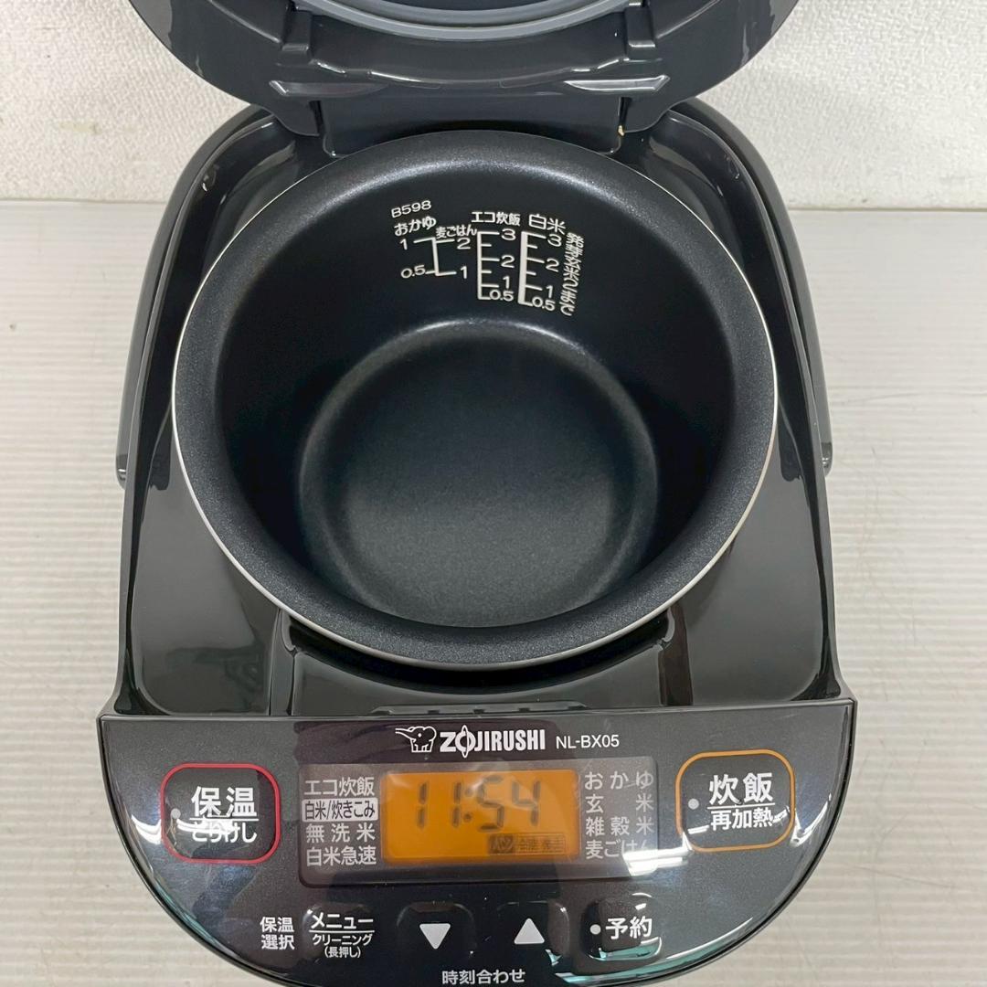象印 マイコン炊飯ジャー NL-BX05 2024年製 3合炊き Y1449