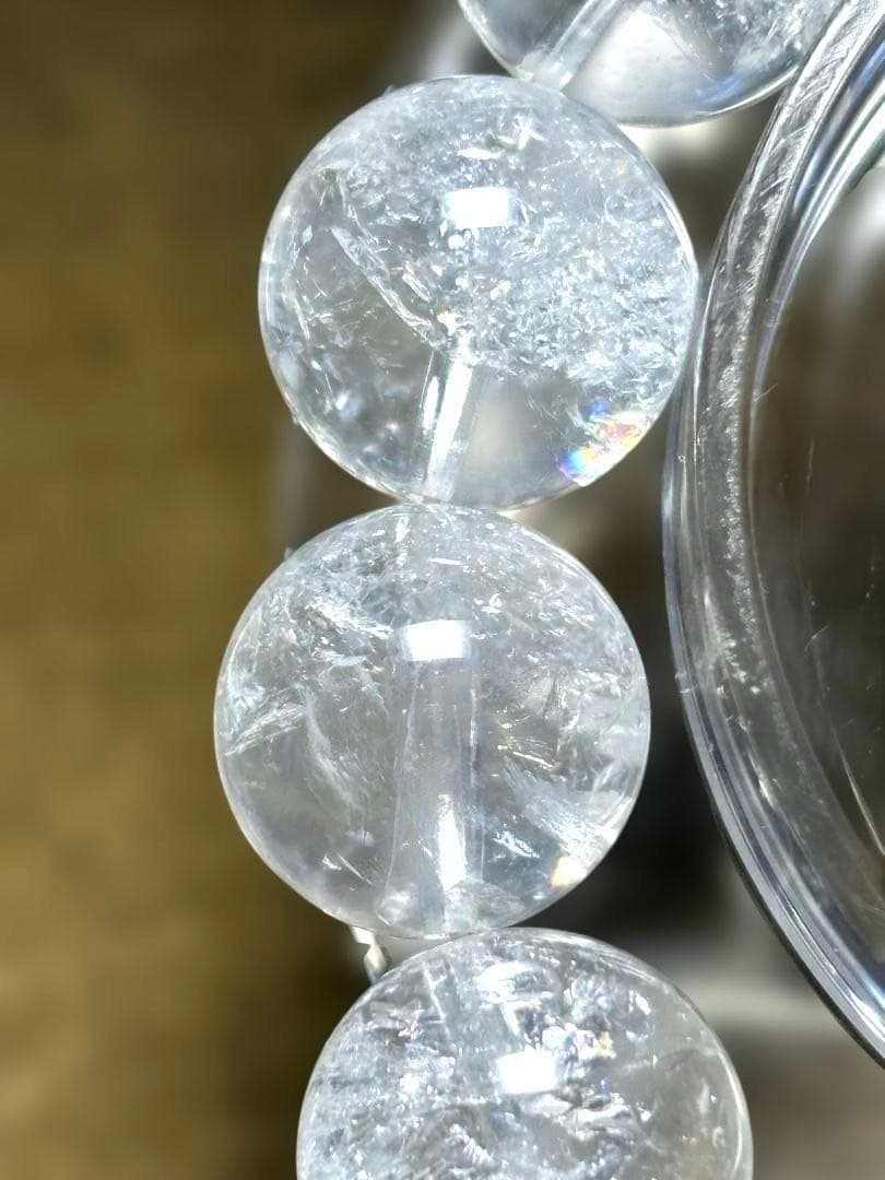 【極上大玉】レムリアンアゼツライトブレスレット約13.6㎜（新品未使用）鑑定書付