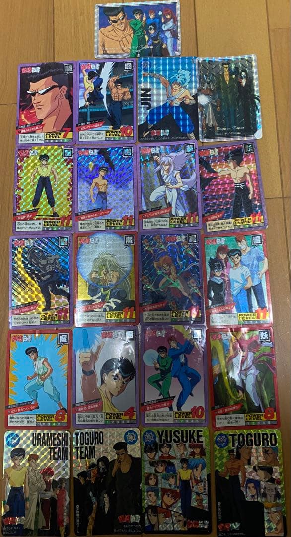 計133枚ドラゴンボールカードダスPPカードスーパーバーコードウォーズ幽遊白書