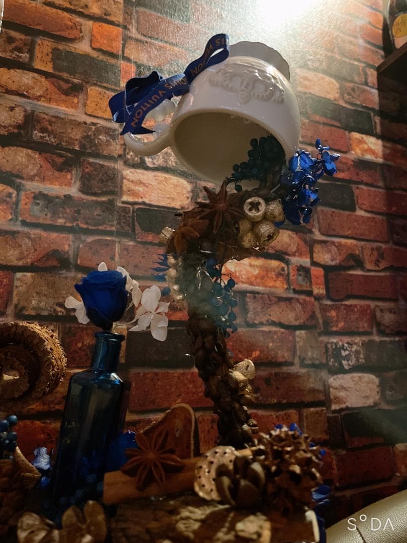 受注制作　フライングカップ　フラワーアレンジメント