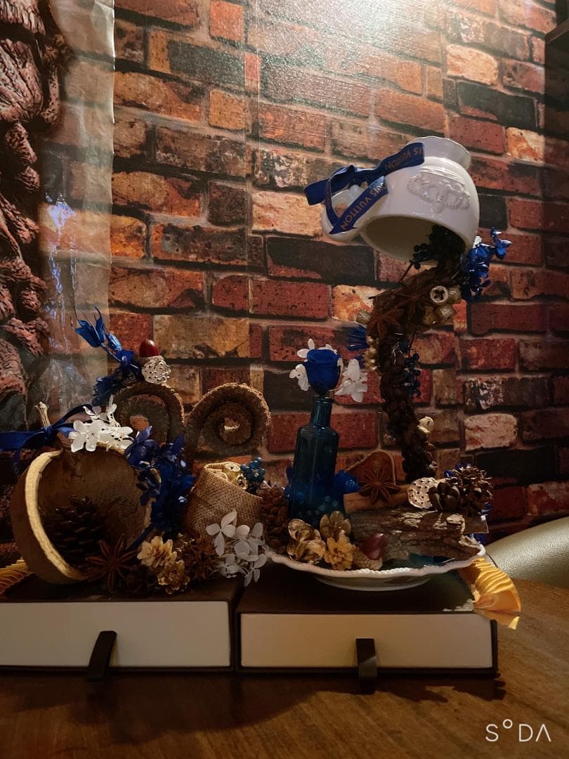 受注制作　フライングカップ　フラワーアレンジメント