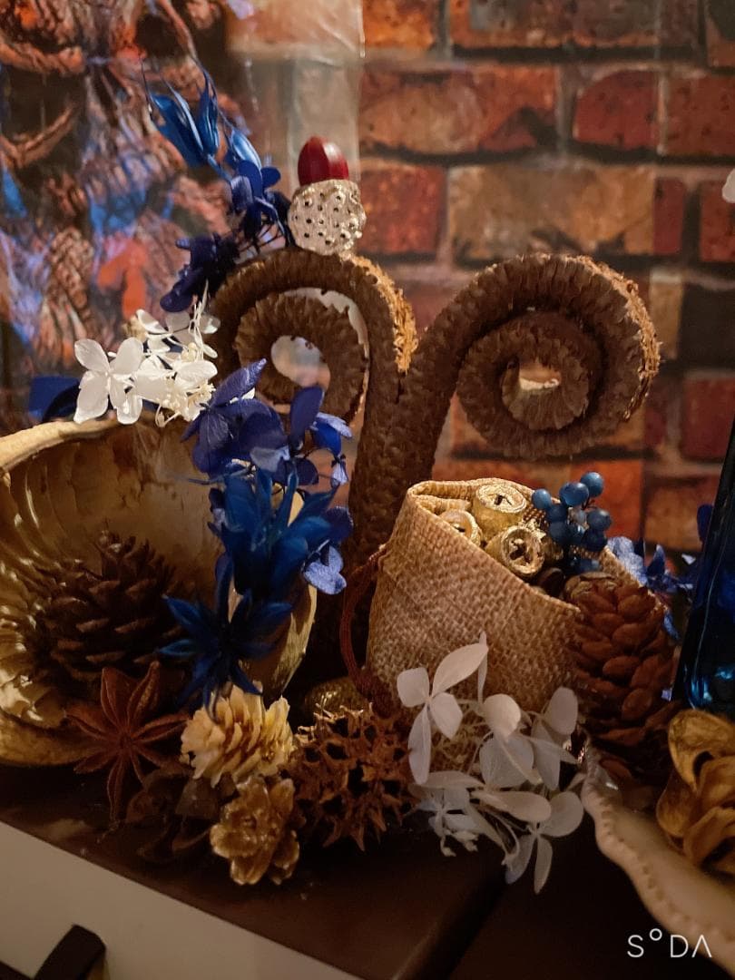 受注制作　フライングカップ　フラワーアレンジメント