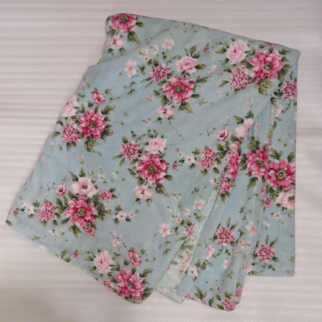 ローラアシュレイ シングル ベッドカバー ボックスシーツ 枕カバー 毛布