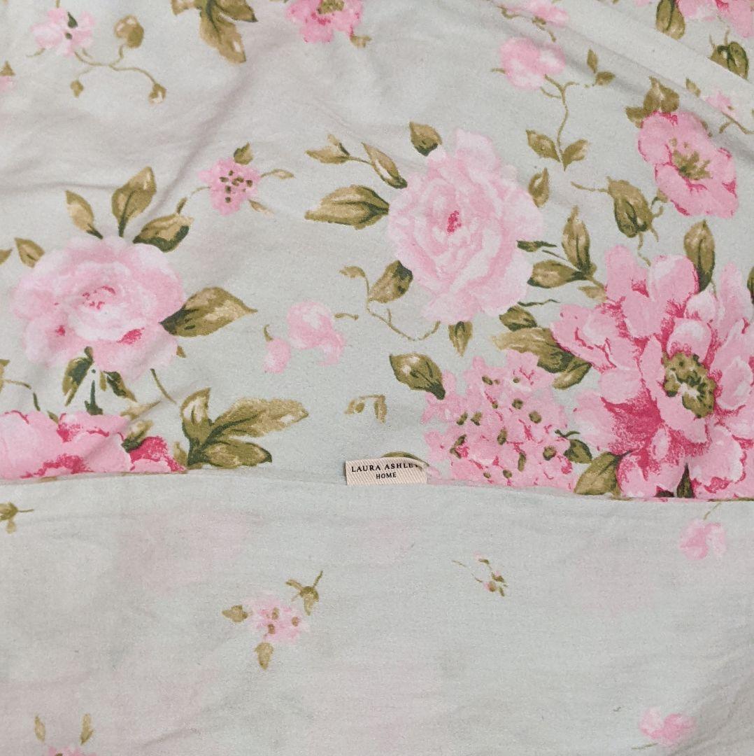 ローラアシュレイ シングル ベッドカバー ボックスシーツ 枕カバー 毛布