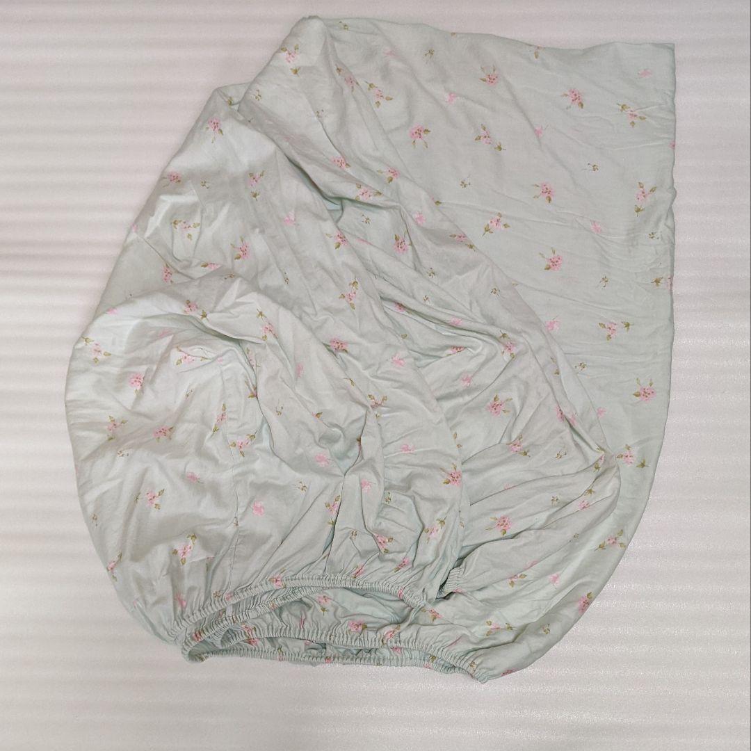 ローラアシュレイ シングル ベッドカバー ボックスシーツ 枕カバー 毛布