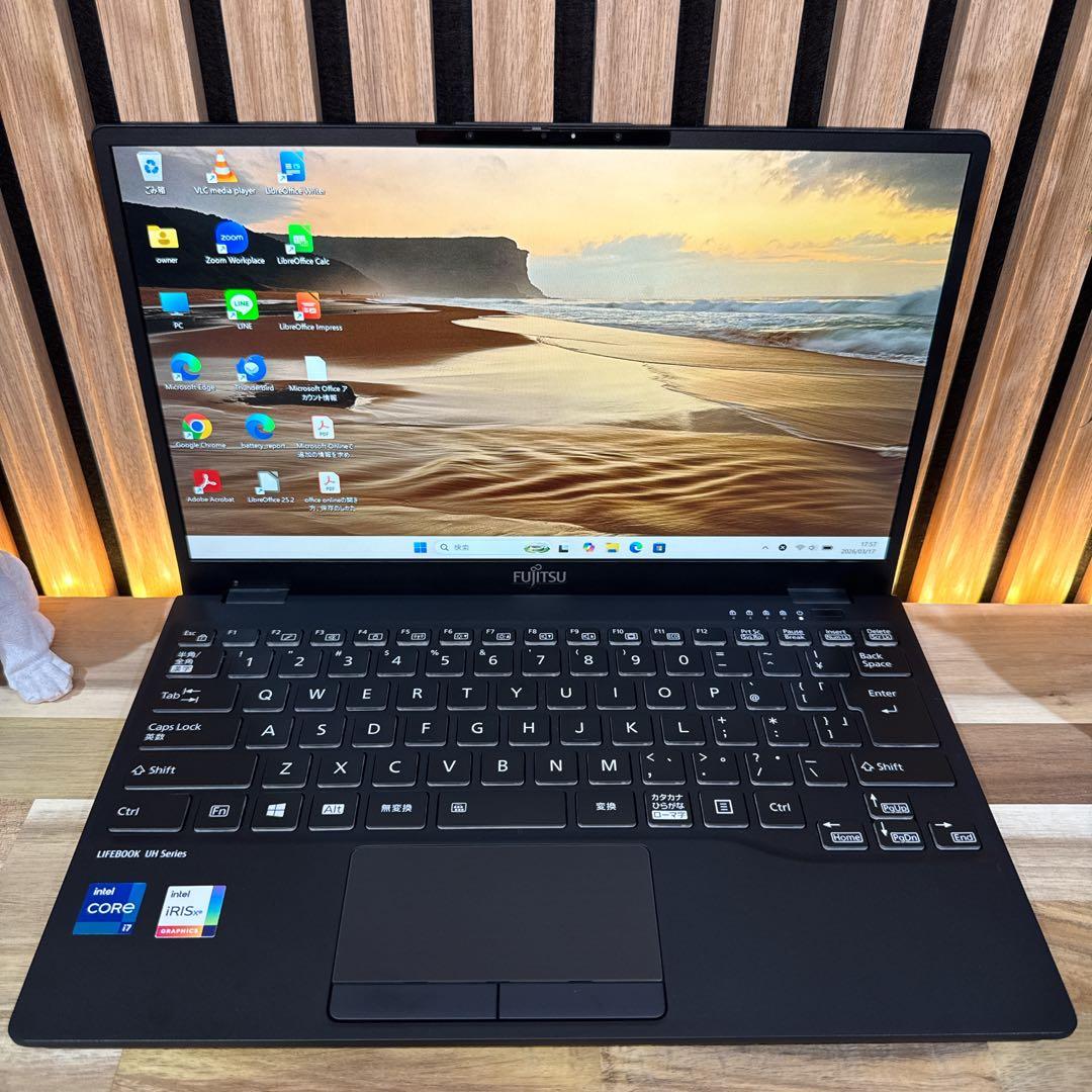 超美品 希少SSD2TB‼️LIFEBOOK☘️最強i7☘メモリ16GB☘ノートPC