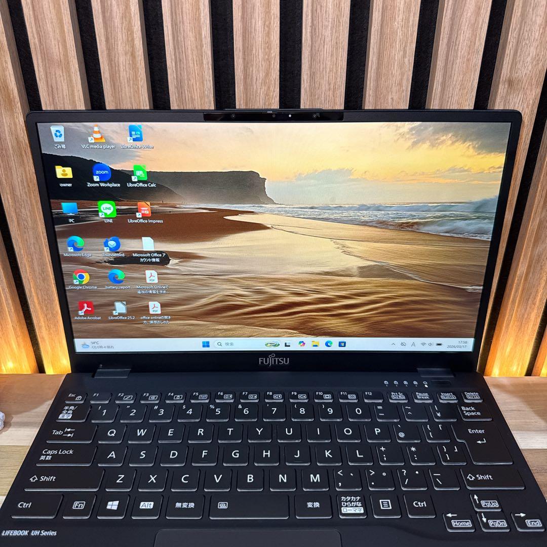 超美品 希少SSD2TB‼️LIFEBOOK☘️最強i7☘メモリ16GB☘ノートPC