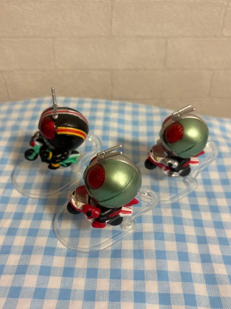 m*i様 仮面ライダー アクションライド 新1号 新2号 BLACK