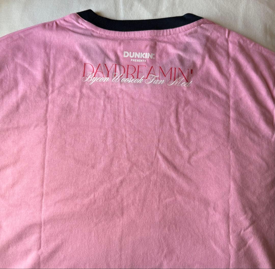 ビョンウソク　ダンキンファンミート特典Tシャツ&リストライト2点