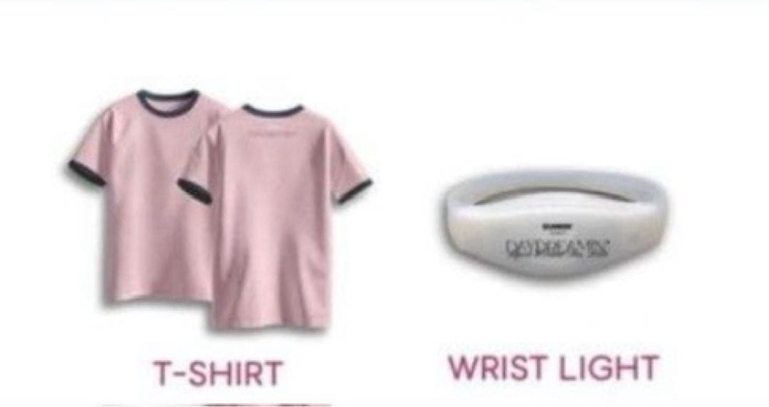 ビョンウソク　ダンキンファンミート特典Tシャツ&リストライト2点