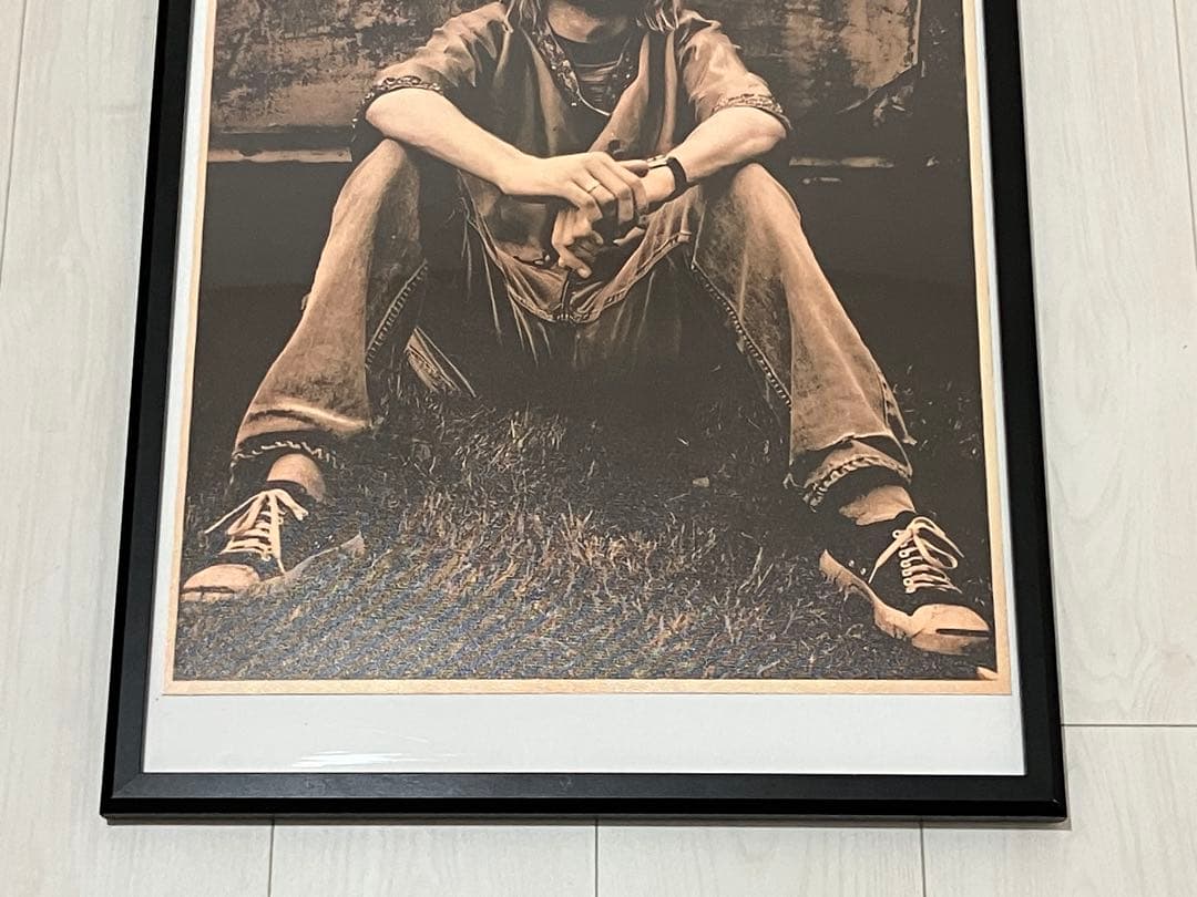 【額縁付き】A2 ポスター カートコバーン NIRVANA