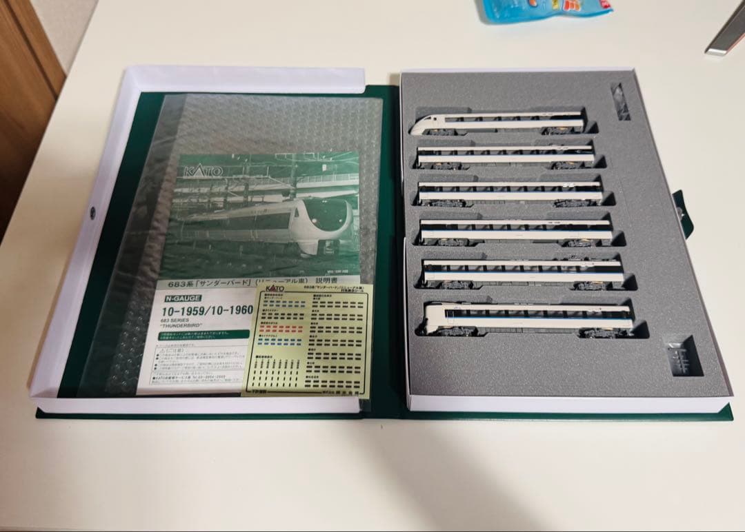 【加工あり】683系0番台nゲージ(サンダバ色)nゲージ