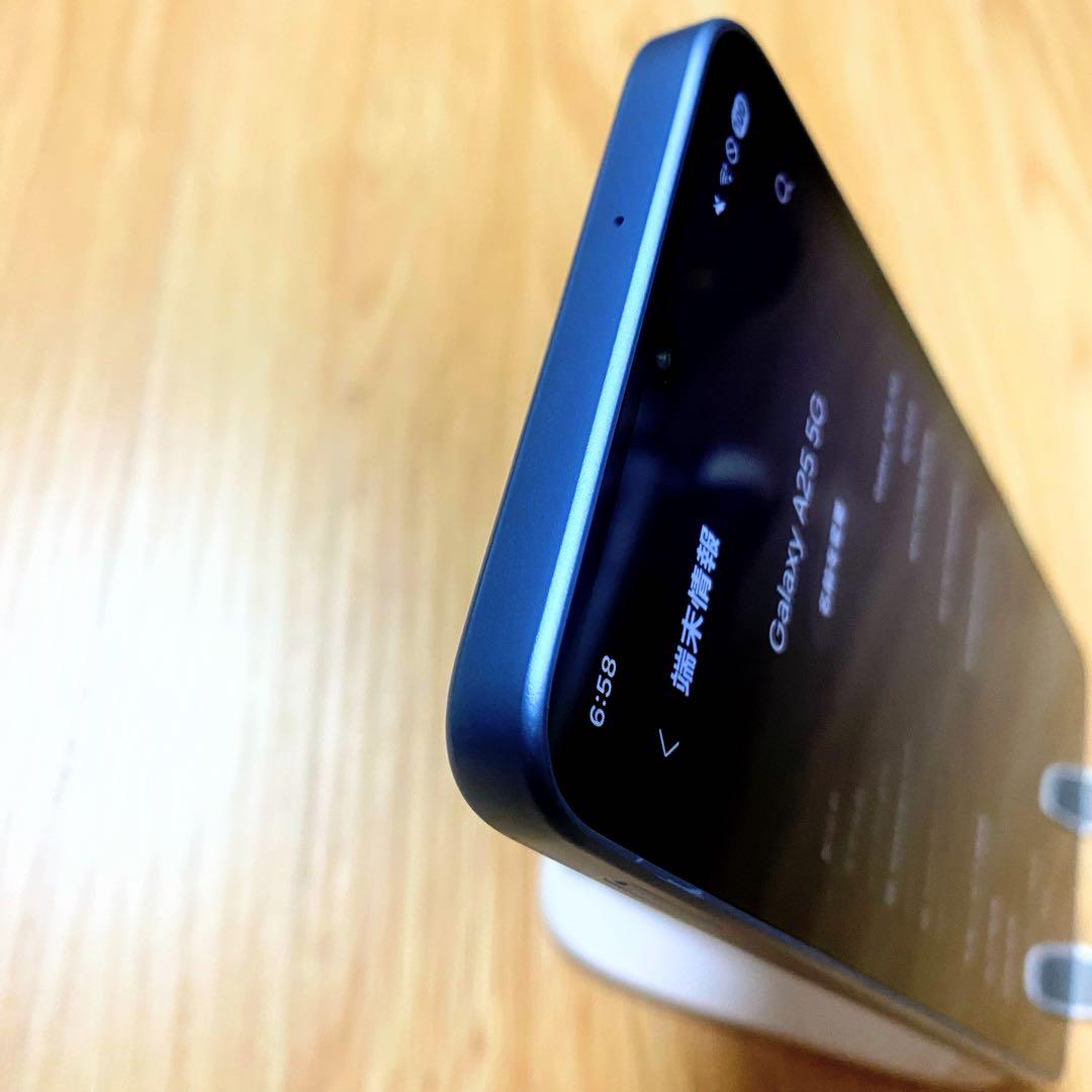 【極美品】Galaxy A25 5G ブルー SIMフリー 本体