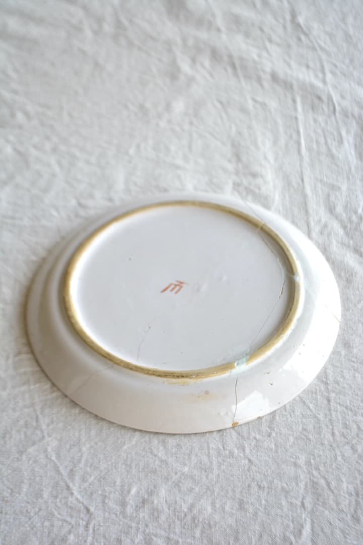 フランス  ファイアンス アンティークプレート 1800年代