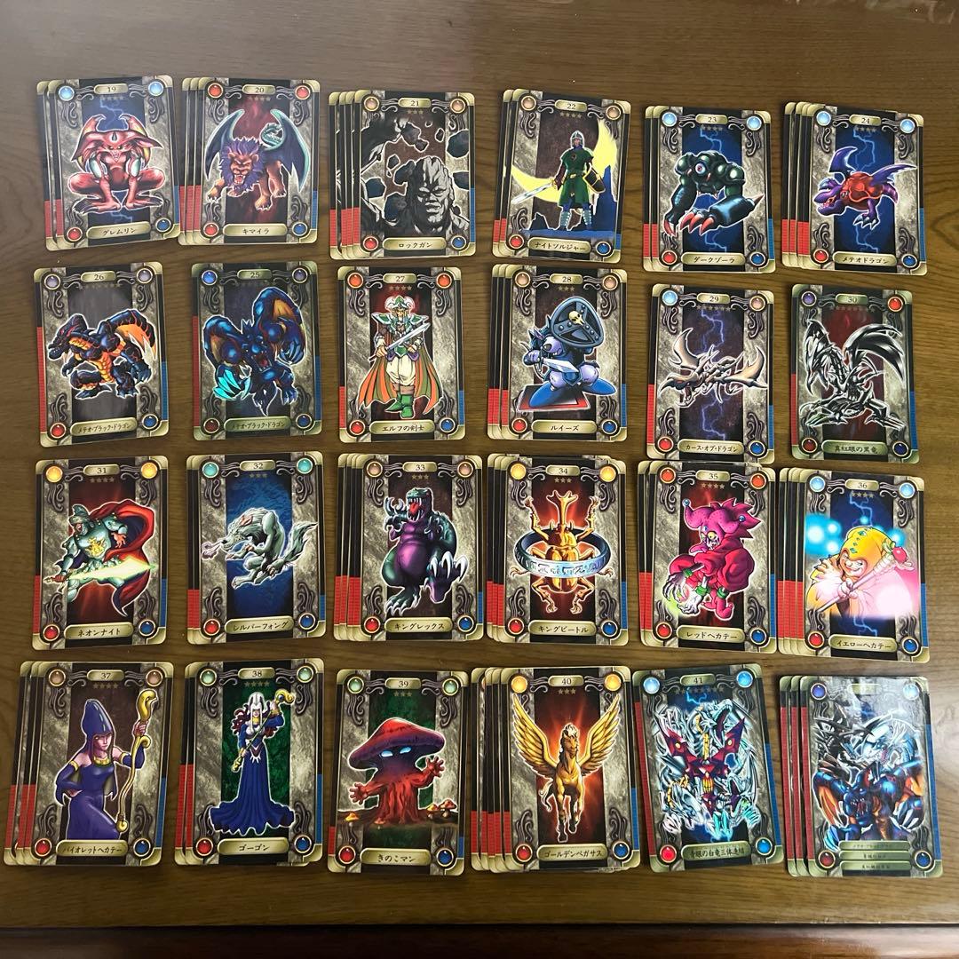 カミナリ　遊戯王　シールダス　BANDAI コンプ