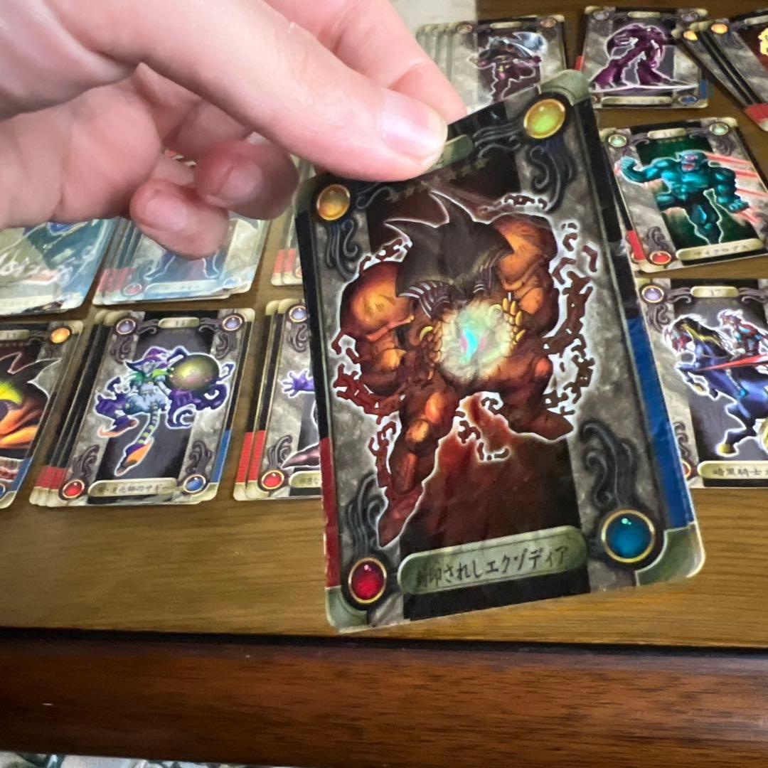 カミナリ　遊戯王　シールダス　BANDAI コンプ