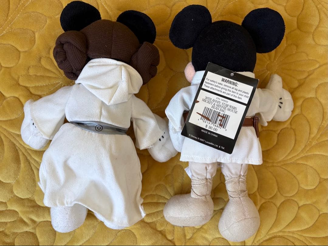 スターウォーズウィークエンド2007 ミッキー＆ミニー ぬいぐるみ限定4000体