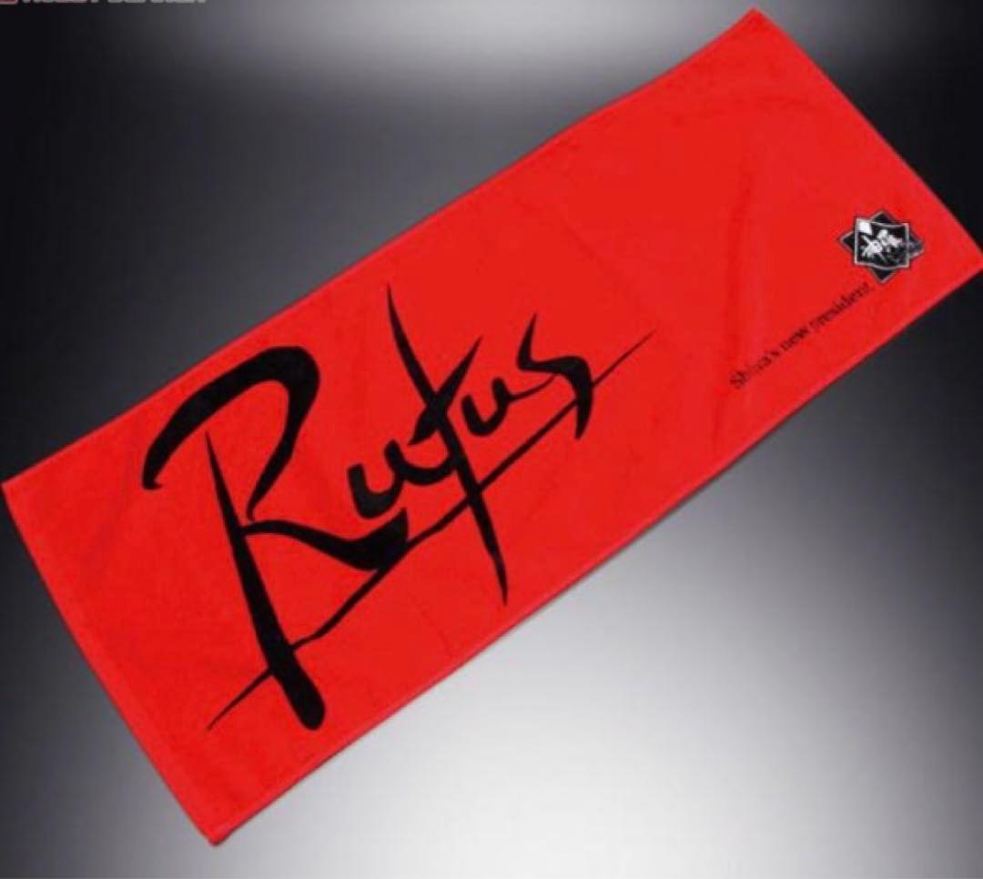 【未使用】ファイナルファンタジー7 VII フェイスタオル ルーファウス